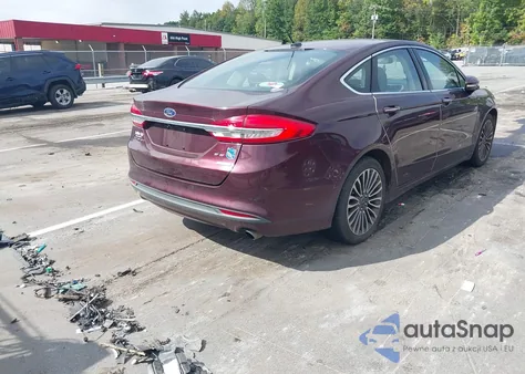 2017 Ford Fusion Se из США, поврежденный, VIN 3FA6P0HD7HR244162